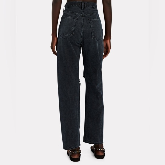 AGOLDE 90s pinch waist high rise straight jeans size 33 - Picture 1 of 11